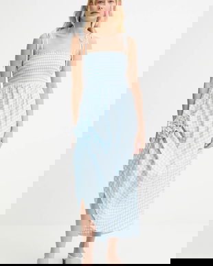 The Sleeper rochie din in midi, evazați, ATDR01G027R