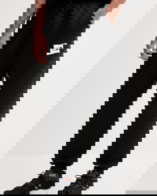 The North Face pantaloni de trening Fine culoarea negru, uni, NF0A8C1KJK31