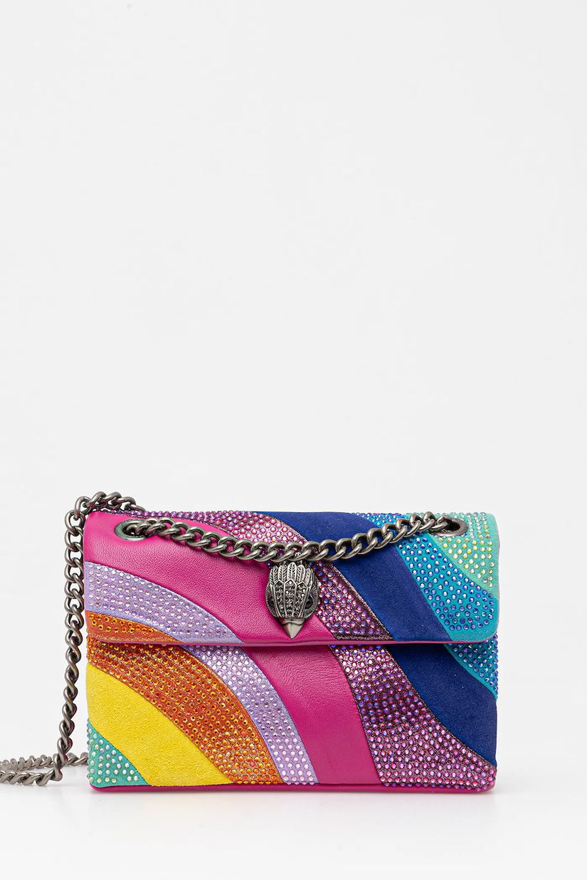 Kurt Geiger London poșetă KENSINGTON culoarea roz, 4374399619