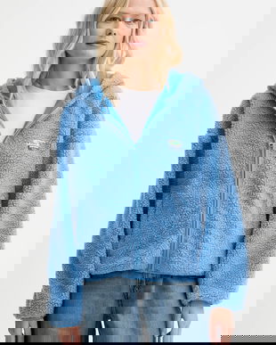 American Vintage bluză cu glugă, uni, HOK16E