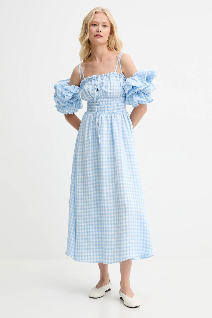 The Sleeper rochie din in midi, evazați, ALDR01G027N