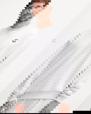 The North Face bluză Redbox culoarea gri, melanj, NF0A8EG1E041