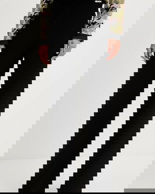 Silvian Heach pantaloni SCHOOFS culoarea negru, lat, high waist, GPA25290PA