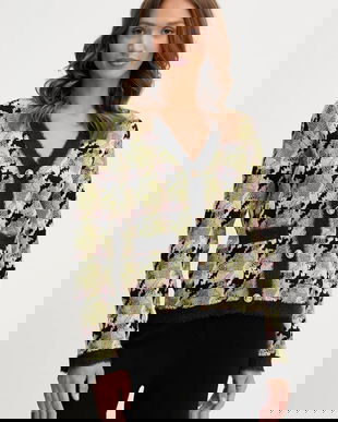 Silvian Heach cardigan din amestec de lână OZDOGAN culoarea verde, GPA25270CD