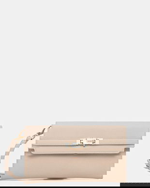 Valentino Bags poșetă culoarea bej, VBS9AD17