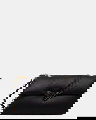 Aldo poșetă culoarea negru, LARGESOFTPUFF.001