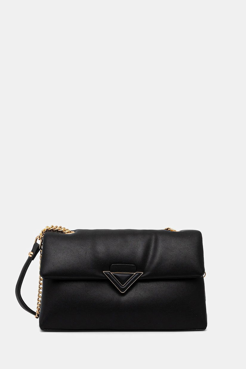 Aldo poșetă culoarea negru, LARGESOFTPUFF.001