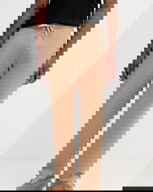 BOSS pantaloni de trening culoarea verde, uni, 50543426