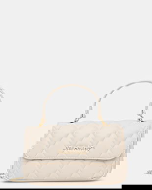 Valentino Bags poșetă culoarea bej, VBS9BA10