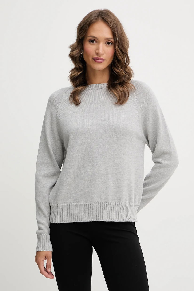 MM pulover de lână EBANO culoarea gri, light, 2526366148600