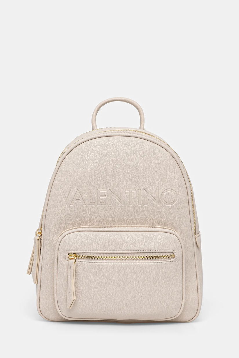 Valentino Bags rucsac culoarea bej, mic, uni, VBS9EO21