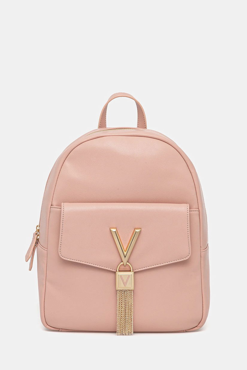 Valentino Bags rucsac culoarea roz, mic, cu imprimeu, VBS9AK20