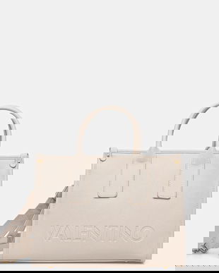 Valentino Bags poșetă culoarea bej, VBS9EO04