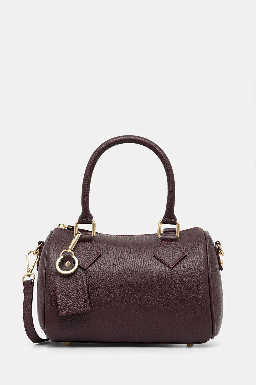Answear.LAB poseta de piele culoarea bordo