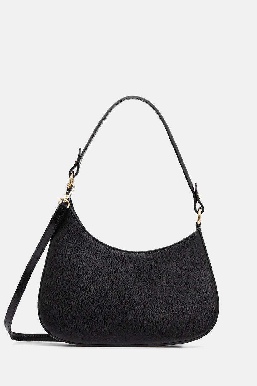 Answear.LAB poseta de piele culoarea negru