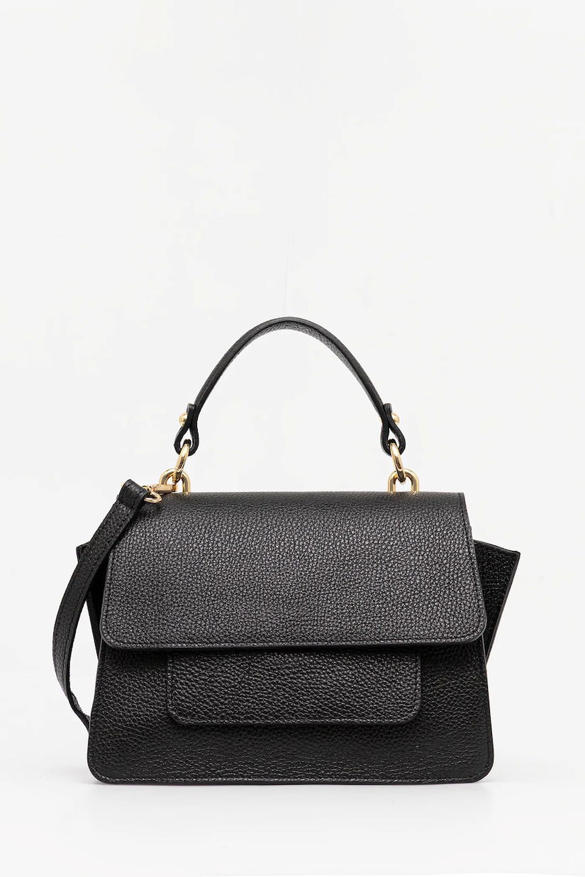 Answear.LAB poseta de piele culoarea negru