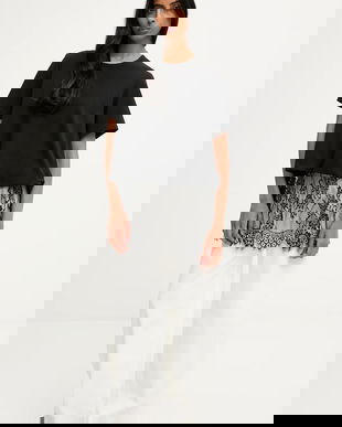 Answear.LAB bluza culoarea negru, neted