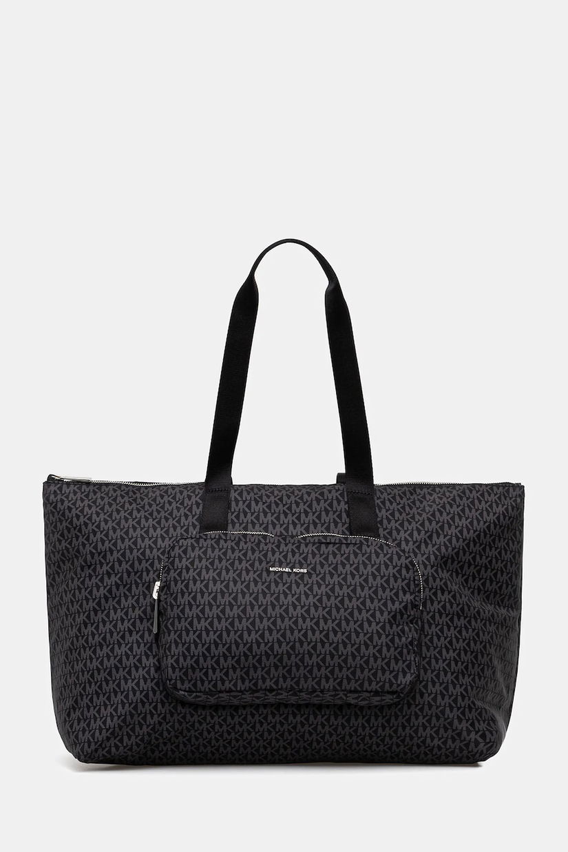 MICHAEL Michael Kors poșetă cu două fețe TANNER culoarea negru, 30T5STNT3C