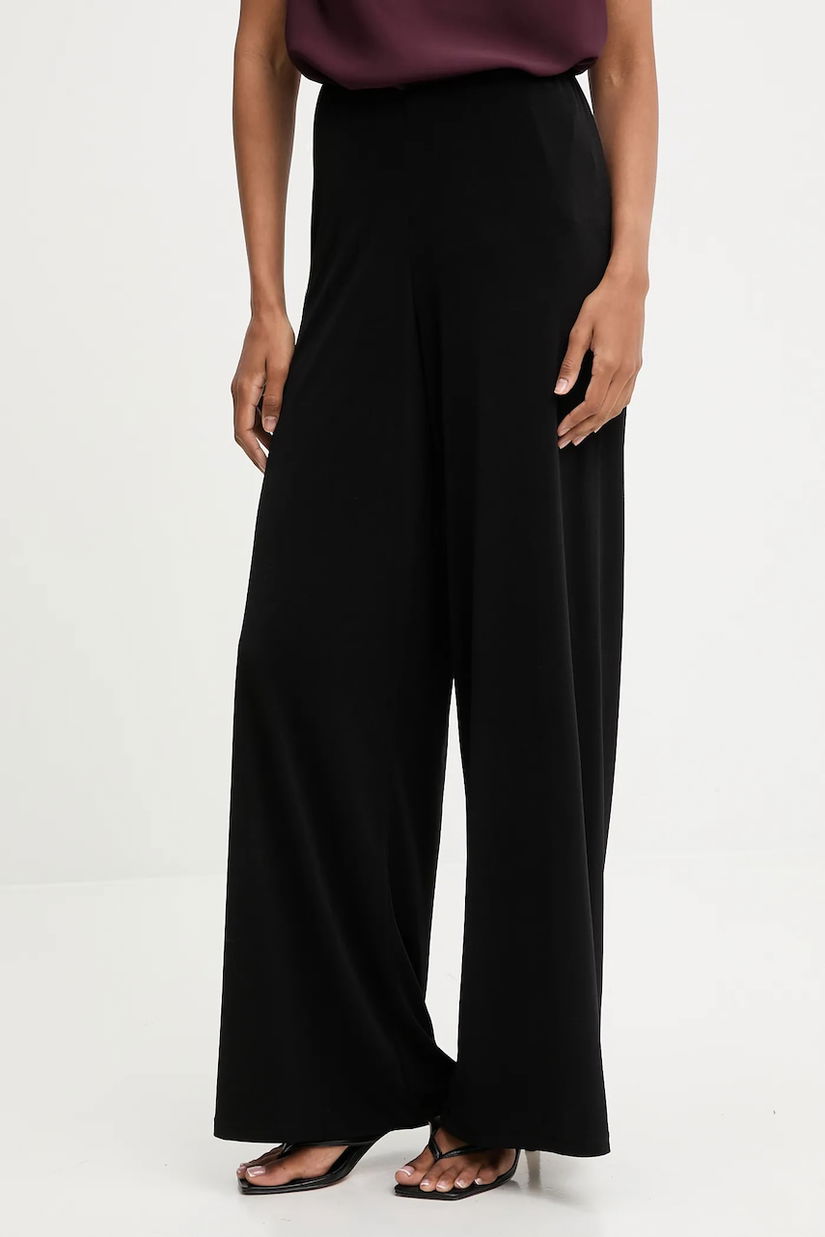 Answear.LAB pantaloni culoarea negru, neted