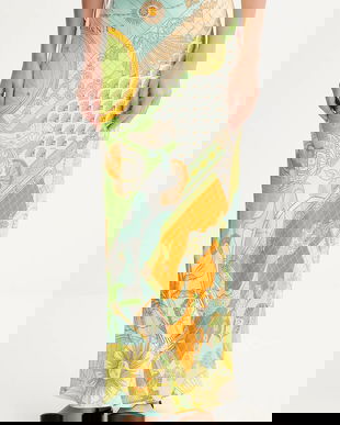 Never Fully Dressed fustă Dorris maxi, drept, NFDSK712