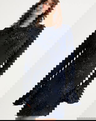 Rotate rochie 0 culoarea bleumarin, mini,mulată, 114218340