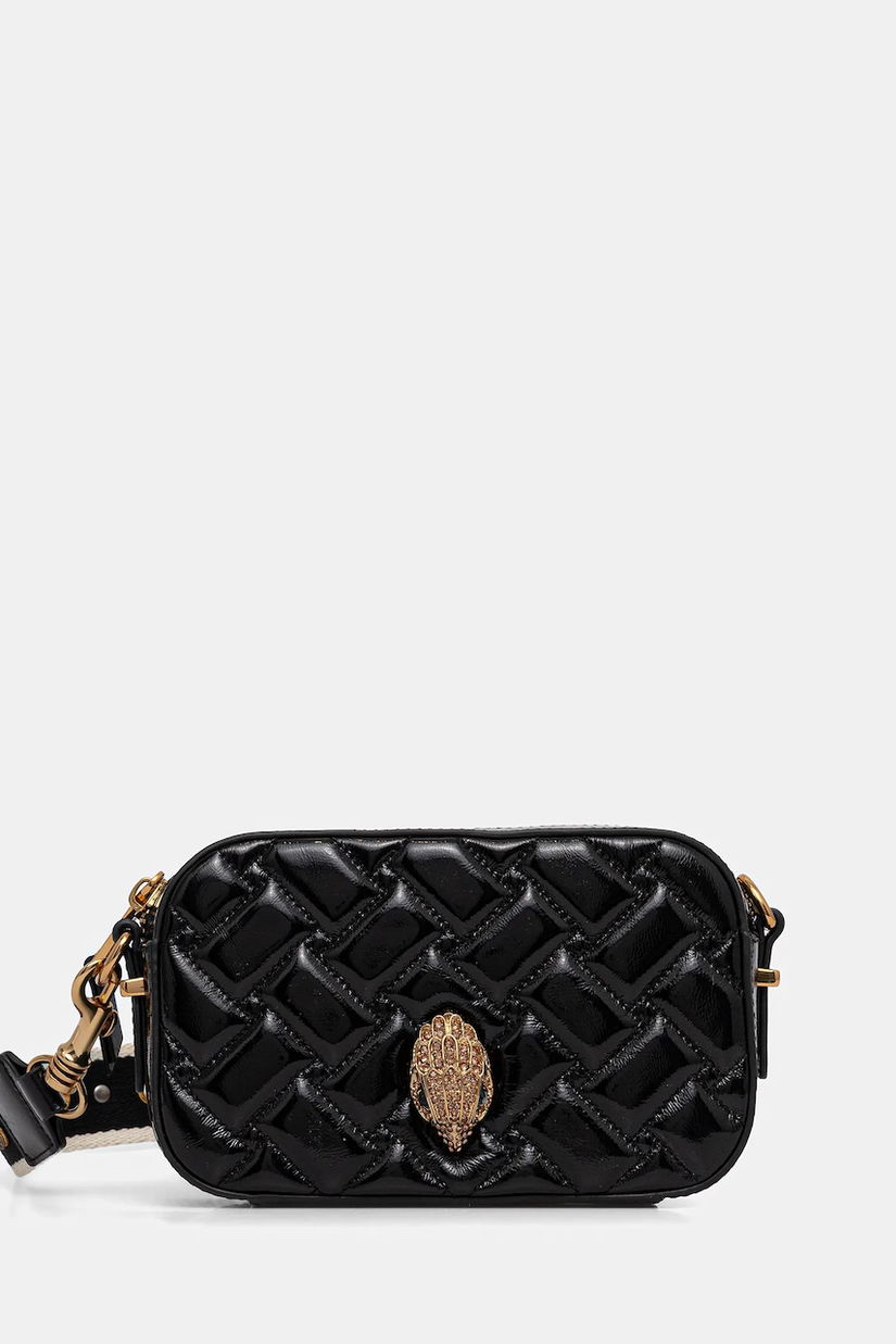 Kurt Geiger London poșetă de piele KENSINGTON culoarea negru, 9078900319