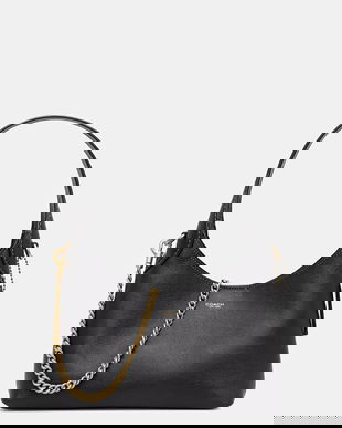 Coach poșetă de piele Brooklyn 23 culoarea negru, CW614