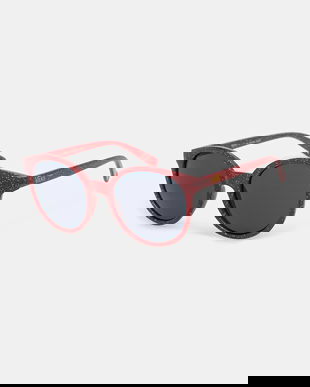 Vans ochelari de soare culoarea bordo, VN000HEEBRD1