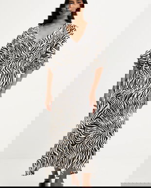 Answear.LAB rochie culoarea negru, maxi, drept