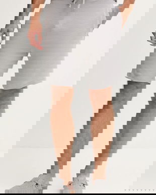 BOSS pantaloni scurți de lounge culoarea gri, 50509326