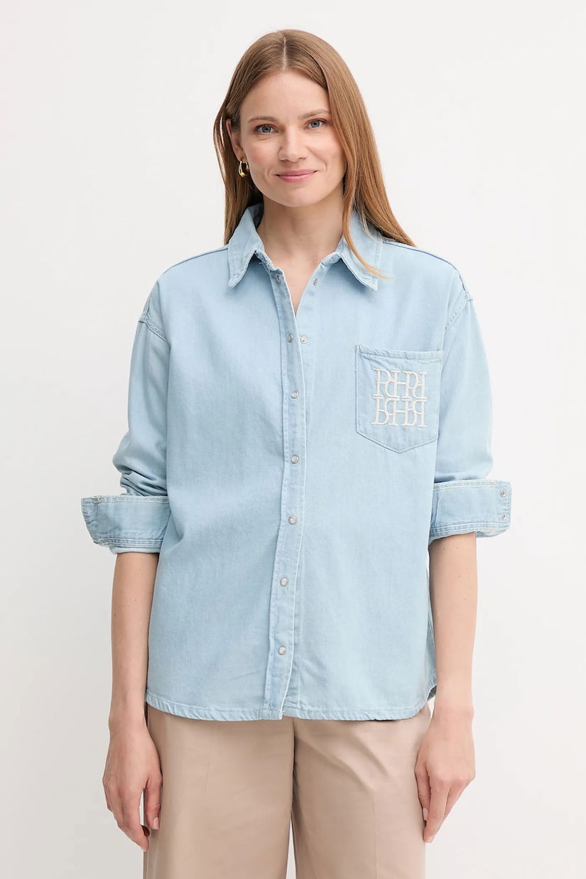 Pedro del Hierro cămașă jeans cu guler clasic, relaxed, 6639058
