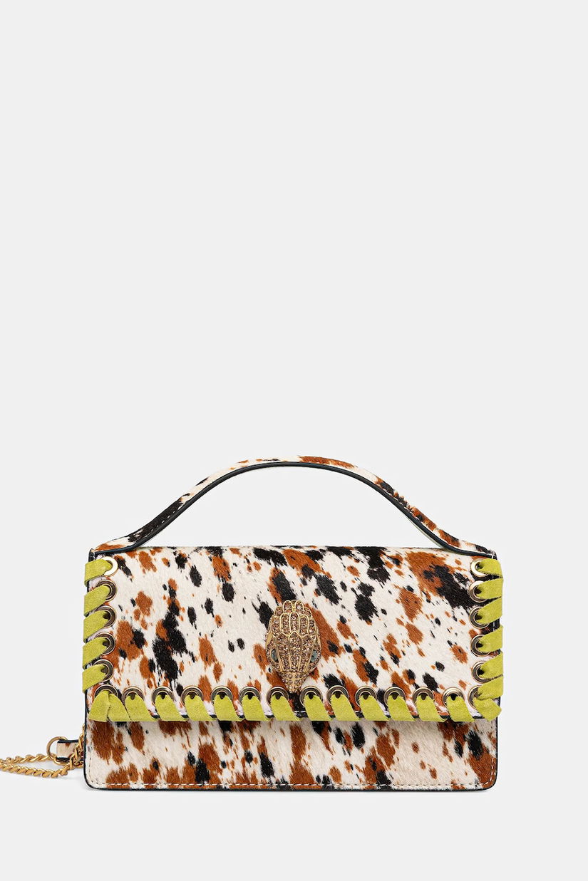 Kurt Geiger London poșetă de piele culoarea maro, 2744139189