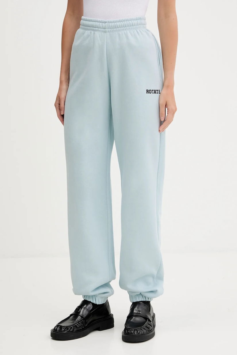 Rotate pantaloni de trening din bumbac uni, 114378184