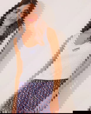 women'secret pijama culoarea gri, 3599197