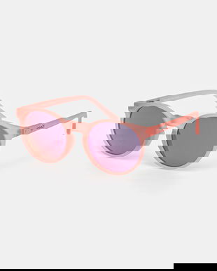 Goodr ochelari de soare Circle Gs Influencers Pay Double culoarea roz, GO-540787