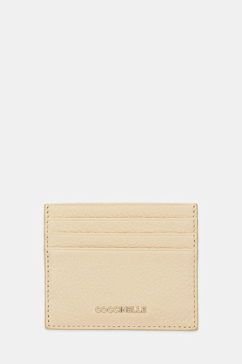 Coccinelle carcasa din piele culoarea negru