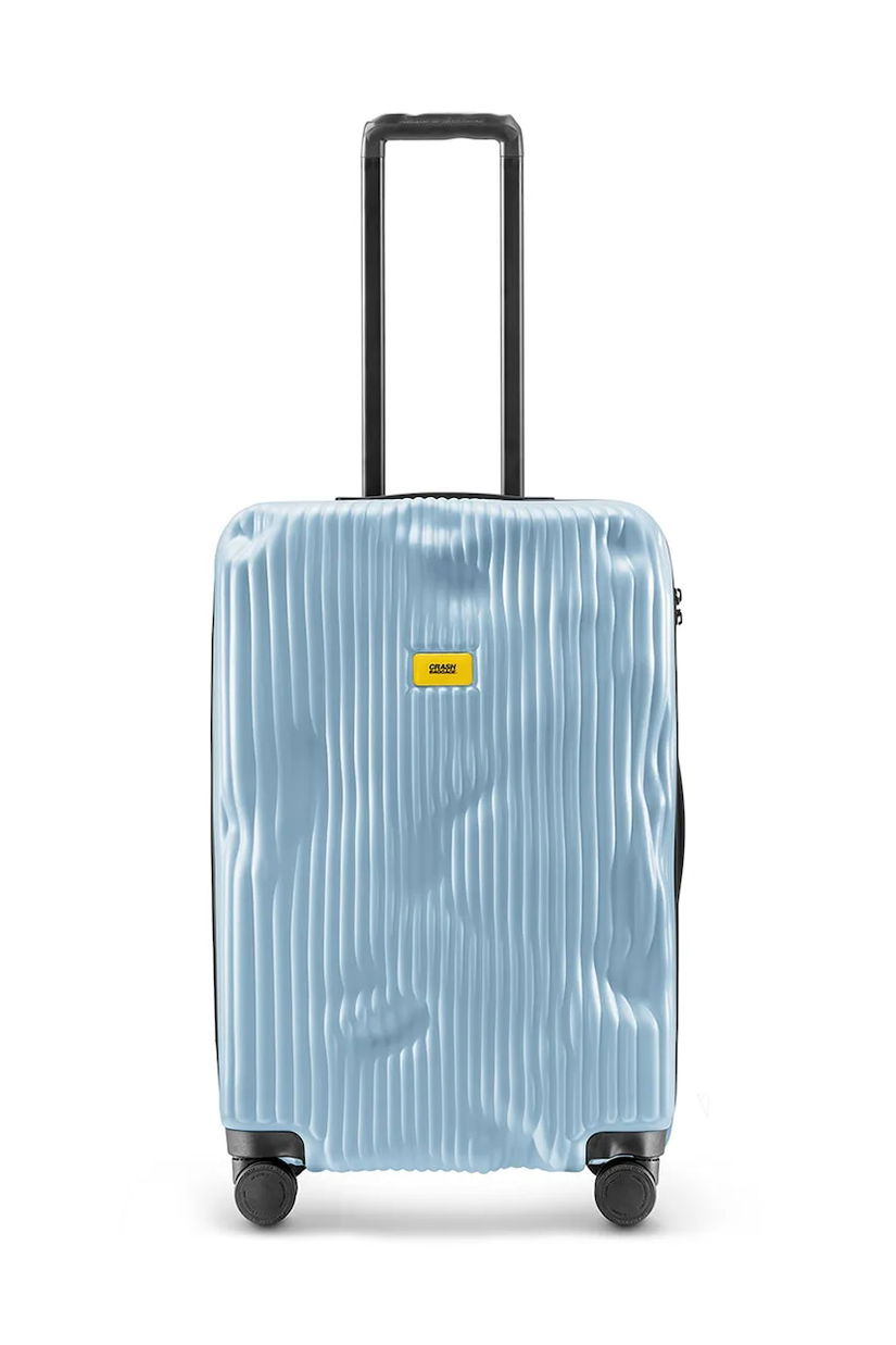 Crash Baggage valiză STRIPE culoarea galben, CB152