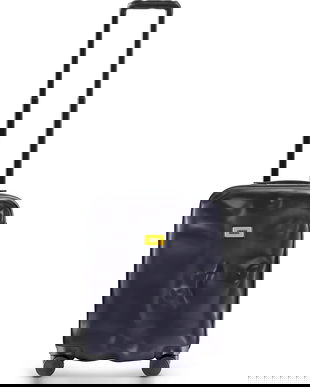 Crash Baggage valiză ICON Small size 55x40x22 cm culoarea negru, CB161