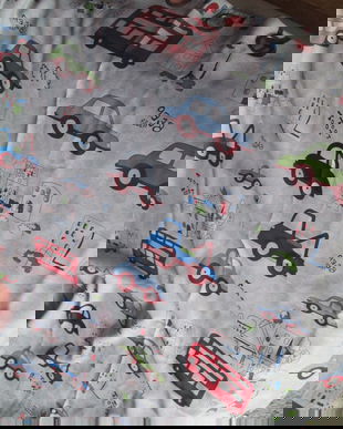 draperie  cu  masinute