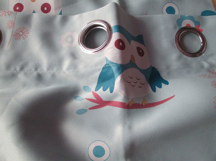 draperie simpatica cu bufnite