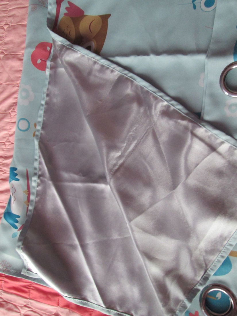 draperie simpatica cu bufnite