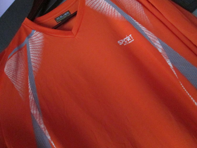 tricou sport portocaliu Atlasforman XL
