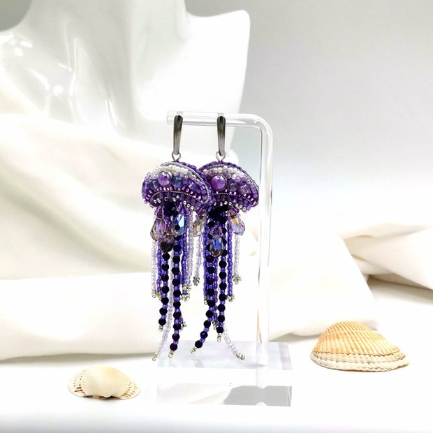 Rezervat Cercei meduză - Medusa Lilac Drift