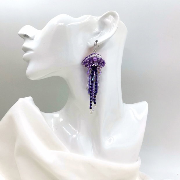 Rezervat Cercei meduză - Medusa Lilac Drift