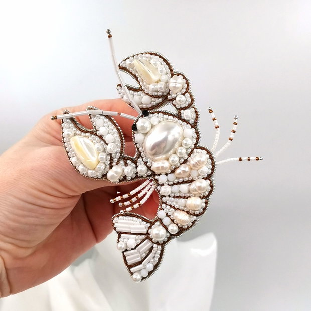 Broșă - Crabul de Sidef - Treasure of the Ocean