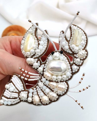 Broșă - Crabul de Sidef - Treasure of the Ocean