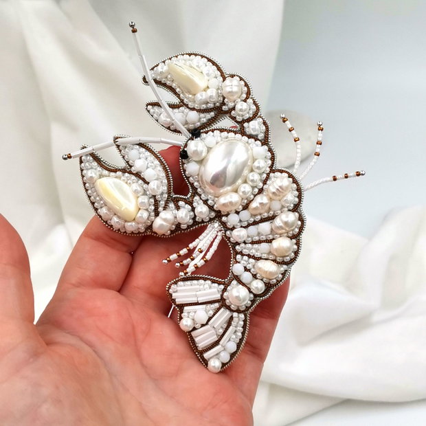 Broșă - Crabul de Sidef - Treasure of the Ocean