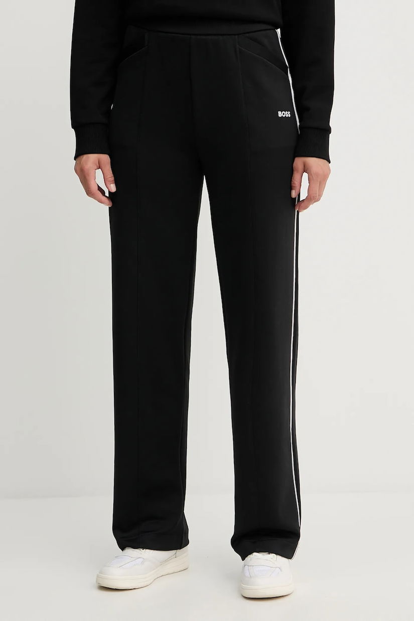 BOSS pantaloni de trening culoarea negru, uni, 50544183