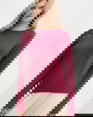 Silvian Heach pulover din amestec de lână PICOULANE culoarea roșu, GPA25233MA