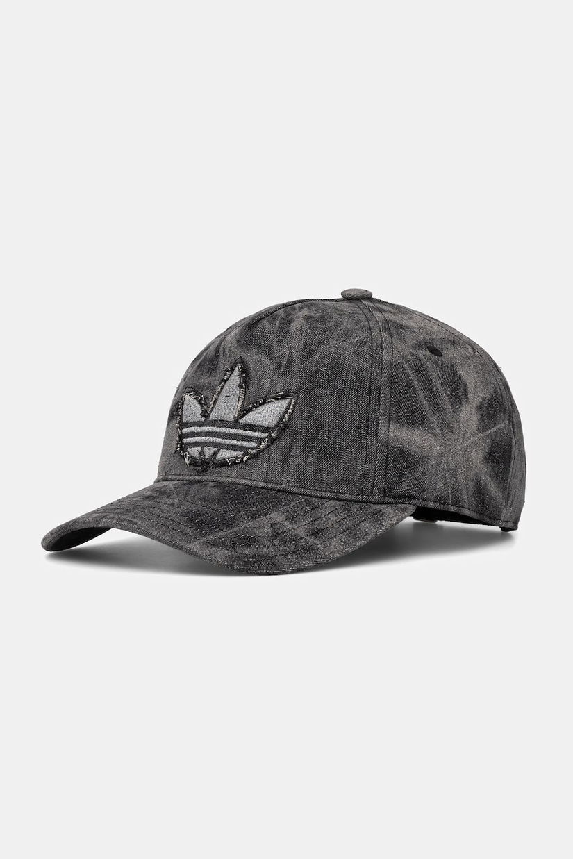 adidas Originals șapcă de baseball din bumbac Baseball Cap culoarea gri, JW0001